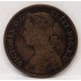 GREAT BRITAIN UK 1860 . FARTHING 